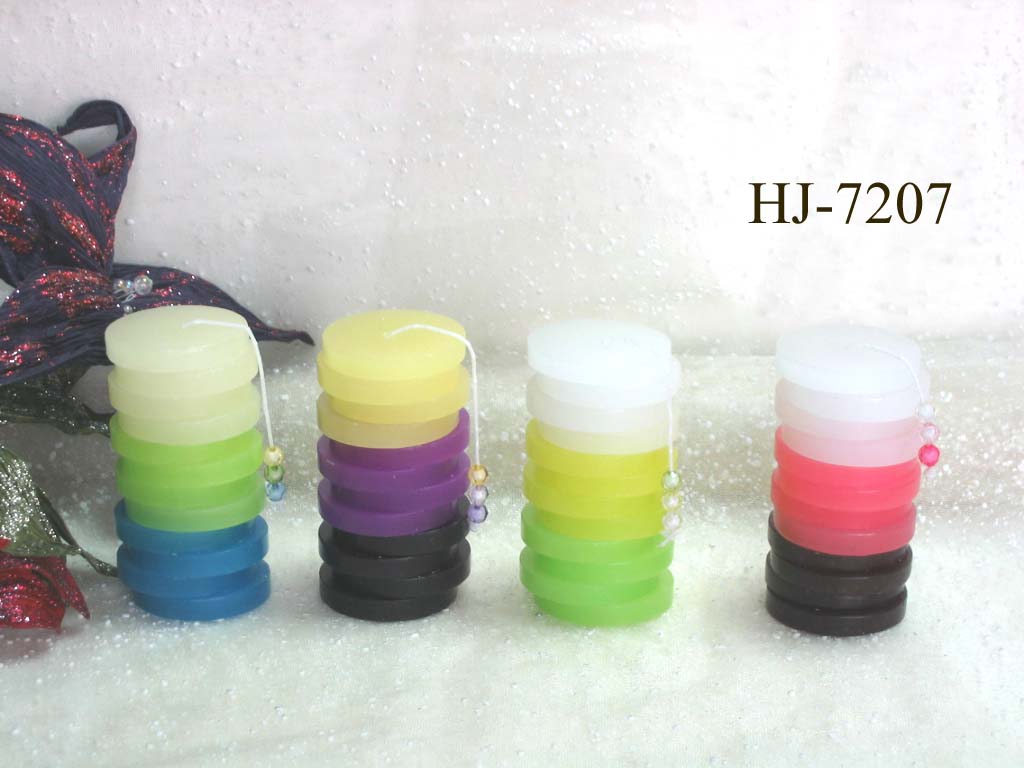 Scented pillar candle