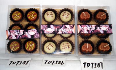 Chocolate candles